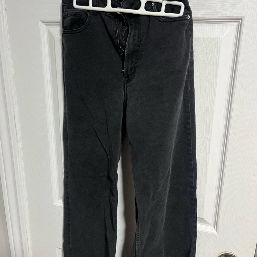 H&M Women's High Rise Jeans - Black
